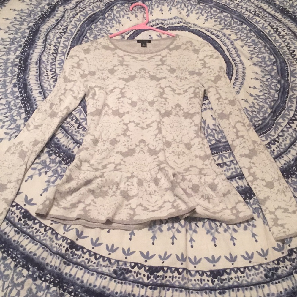 Ann Taylor floral sweater